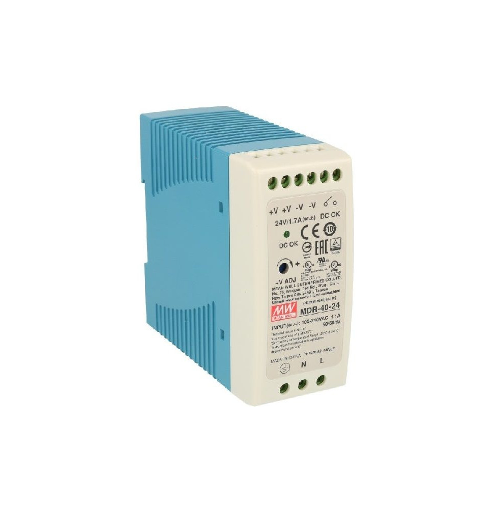 Zasilacz MDR-40-24 VDC 1,7 A
