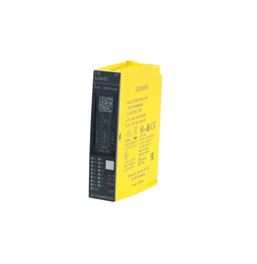 Moduł 6ES7136-6BA00-0CA0  8 wejść cyfrowych Fail Safe